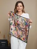 SilkSilky NL Pure Silk Scarf Multi 003