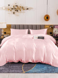 SilkSilky NL 19Momme Pure Silk Bedding Set Roze 001