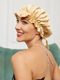 SilkSilky NL Pure Silk Sleep Cap Champagne 002