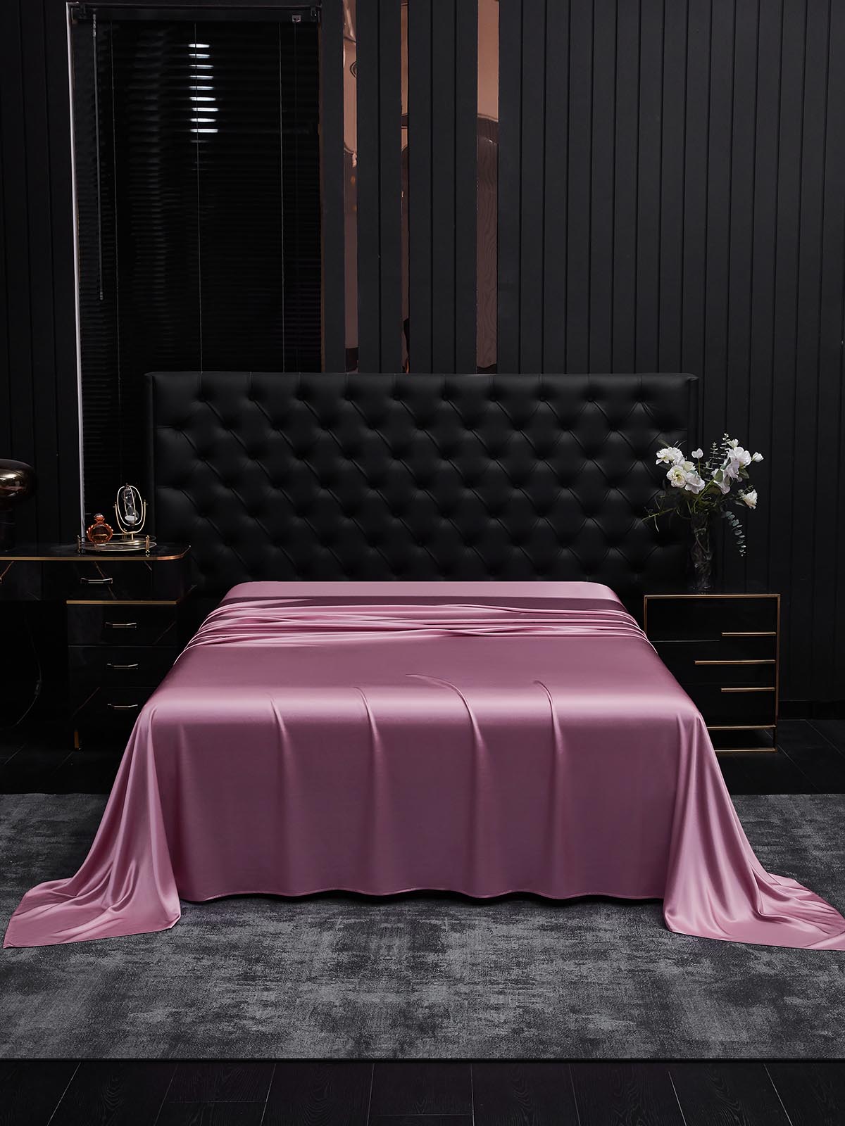 [Mauve Orchidee] SilkSilky-NL 19Momme Sheet 002