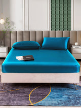 [Koningsblauw] SilkSilky-NL 25Momme Bedding Set 002