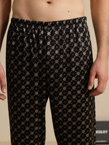 [Zwarte Ketting] SilkSilky-NL Mens Sleep Bottoms 004