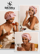[Roze] SilkSilky-NL Slaapmutsen 005