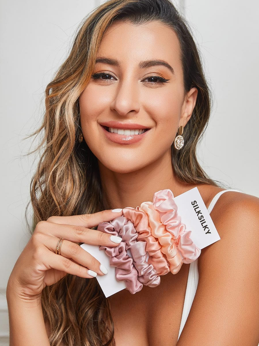 [Group4] SilkSilky-NL 19Momme Scrunchie 001