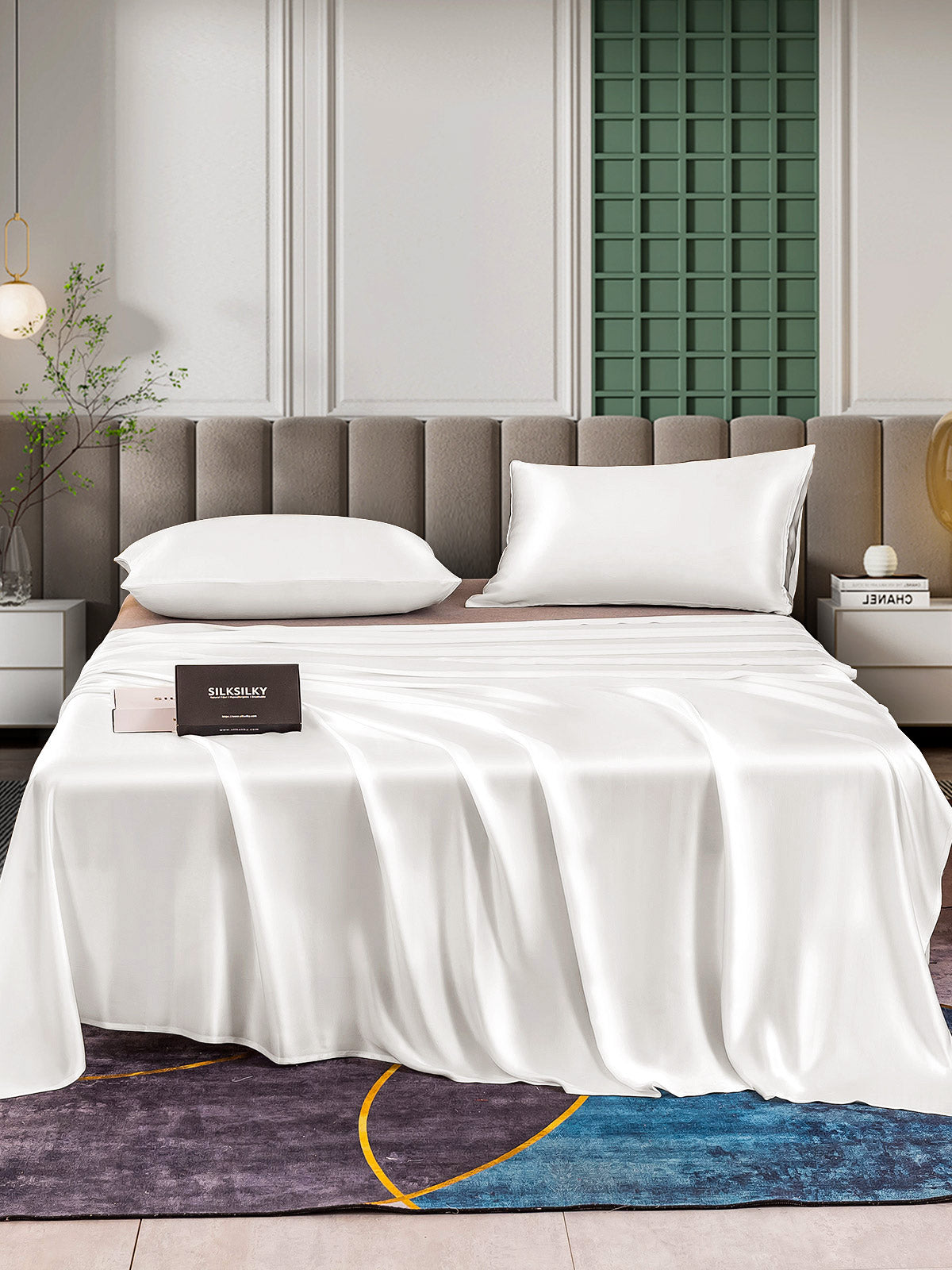 [Wit] SilkSilky-NL 25Momme Bedding Set 001