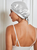 SilkSilky NL Pure Silk Sleep Cap Zilver 002