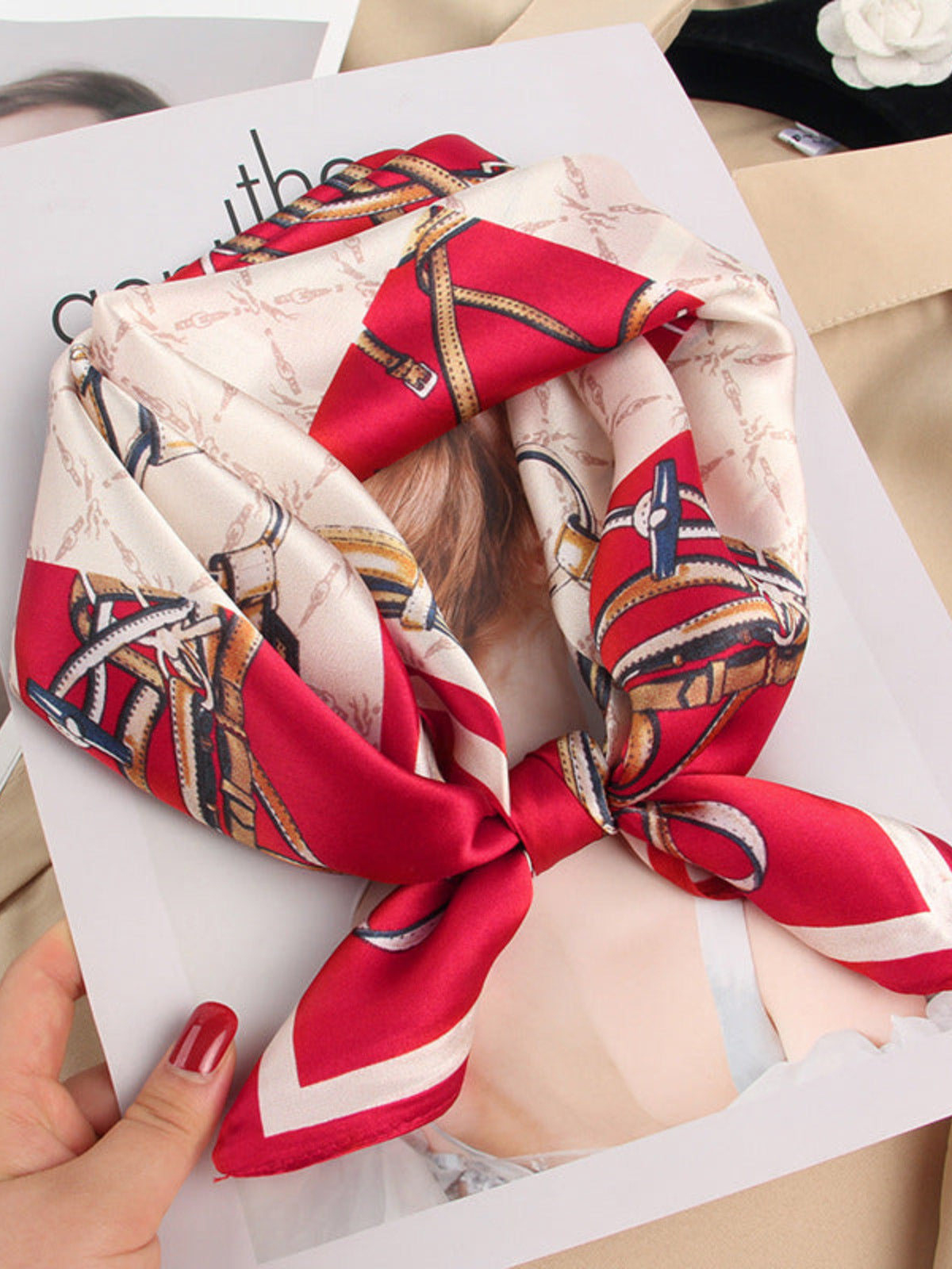 [P033] SilkSilky-NL Scarf 001,