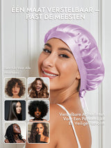 [Lavendel] SilkSilky-NL Slaapmutsen 006