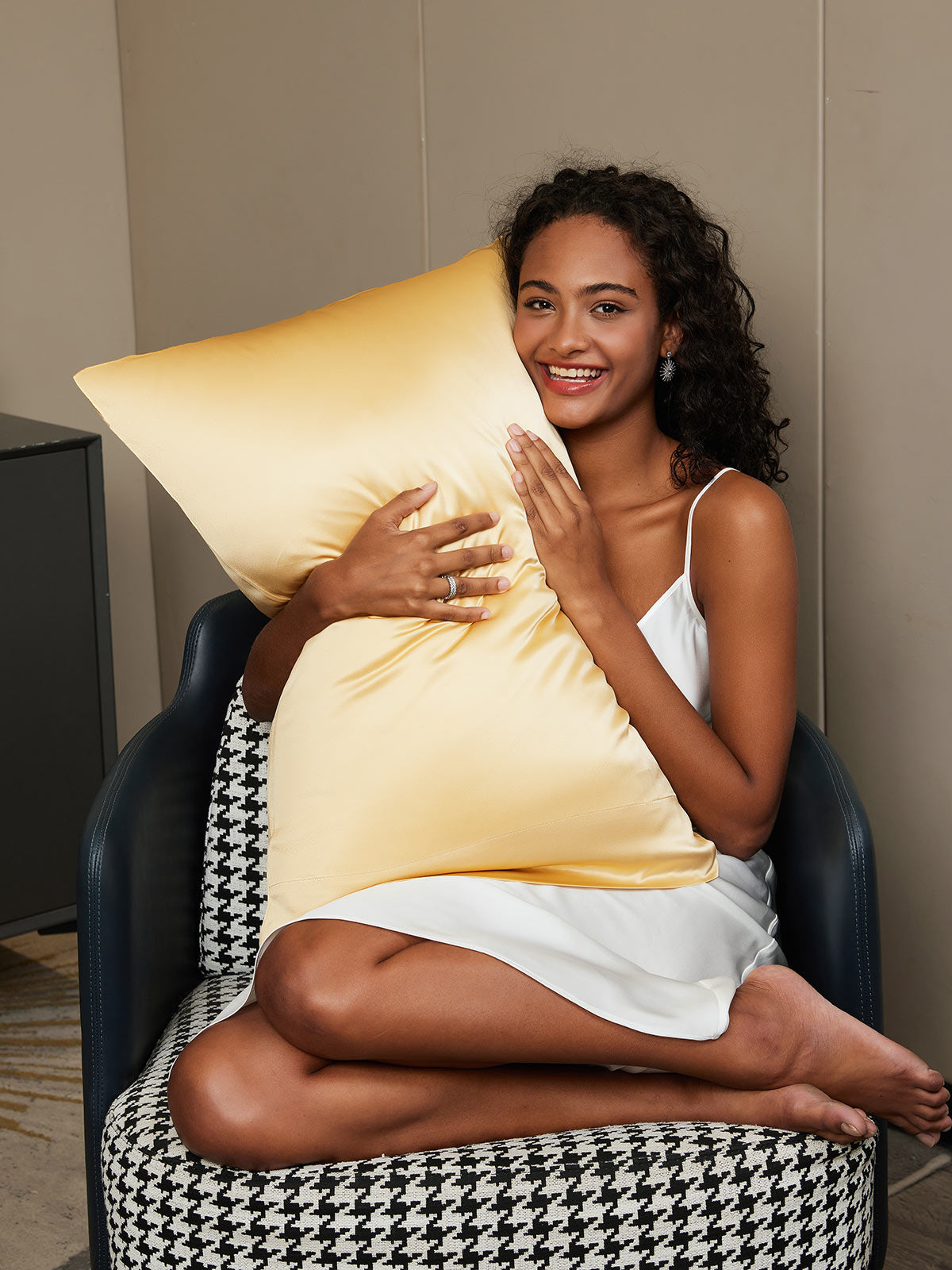 [Champagne] SilkSilky-NL 19Momme Pillowcase 002