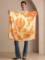 [Gele Ballon] SilkSilky-NL Scarf 005