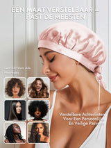 [Roze] SilkSilky-NL Slaapmutsen 006