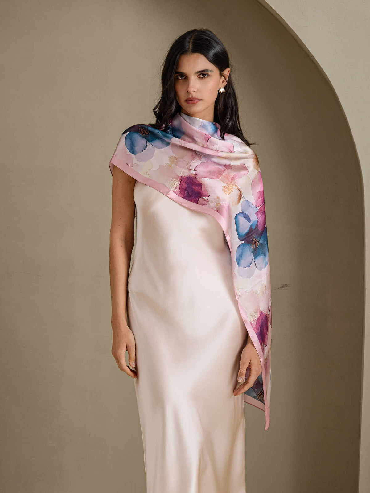 [P102] SilkSilky-NL Sjaal 001