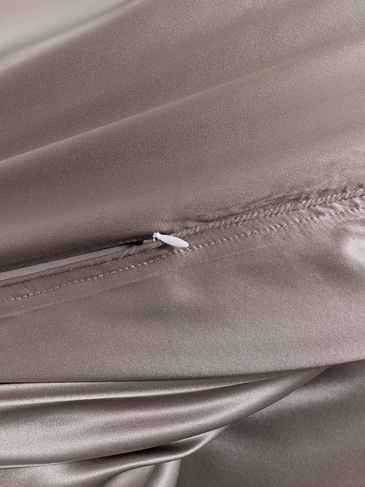 [Grijs] SilkSilky-NL 19Momme Bedding Set 006