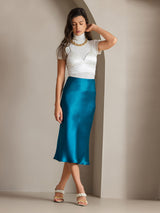 [Koningsblauw] SilkSilky-NL Rok 005