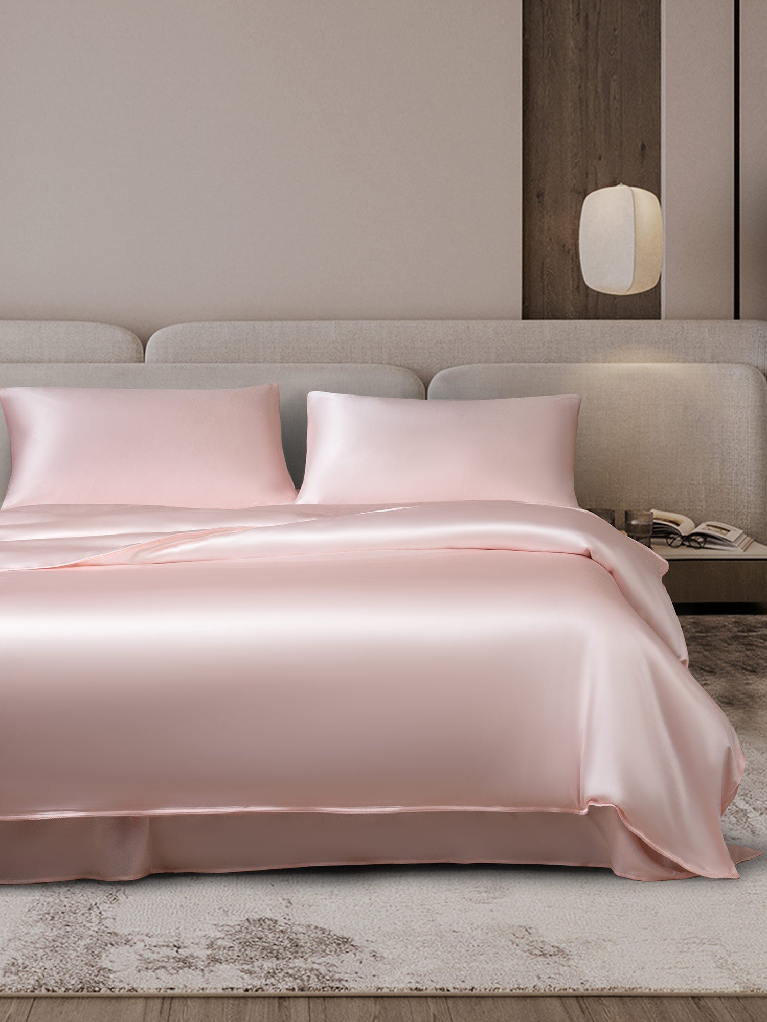 [Roze] SilkSilky-NL 22Momme Bedding Set 001