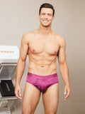 SilkSilky NL Zijde Gebreid Mens Underwear Donkerrood 005