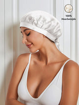 [Wit] SilkSilky-NL Slaapmutsen 001