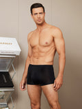 SilkSilky NL Zijde Gebreid Mens Underwear Zwart 004