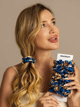 [Navy Draak] SilkSilky-NL Scrunchie 005