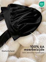 [Zwart] SilkSilky-NL Slaapmutsen 002