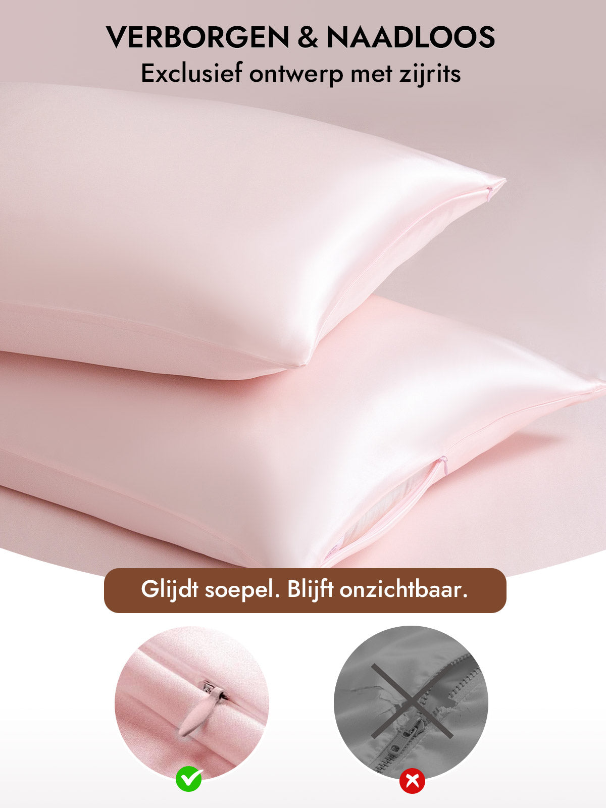 [Roze] SilkSilky-NL 30Momme Pillowcase 006