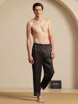 [Zwarte Ketting] SilkSilky-NL Mens Sleep Bottoms 005