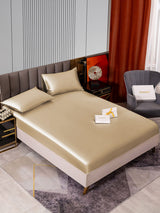 [Beige] SilkSilky-NL 22Momme Bedding Set 002
