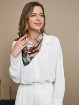 [P044] SilkSilky-NL Pure Silk Scarf 002