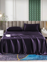 [Donkerpaars] SilkSilky-NL 25Momme Bedding Set 002