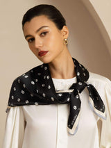 [Zwart] SilkSilky-NL Scarf 003