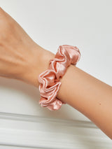 [Roze] SilkSilky-NL Scrunchie 001