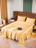 SilkSilky NL 25Momme Pure Silk Bedding Set Champagne 005