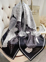 [P075] SilkSilky-NL Pure Silk Scarf 001
