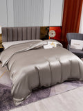 SilkSilky NL 22Momme Pure Silk Duvet Cover Grijs 003