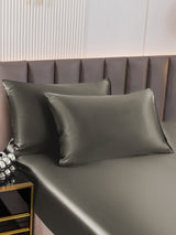 [Donkergrijs] SilkSilky-NL 19Momme Pillowcase 003