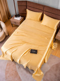 SilkSilky NL 22Momme Pure Silk Bedding Set Champagne 004