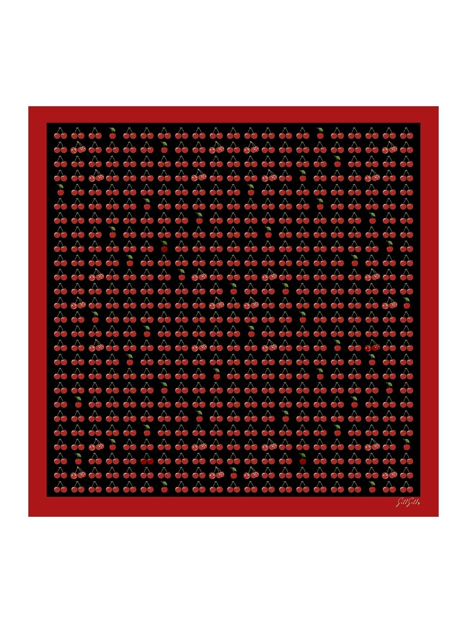 [Zwarte Kers] SilkSilky-NL Scarf 001
