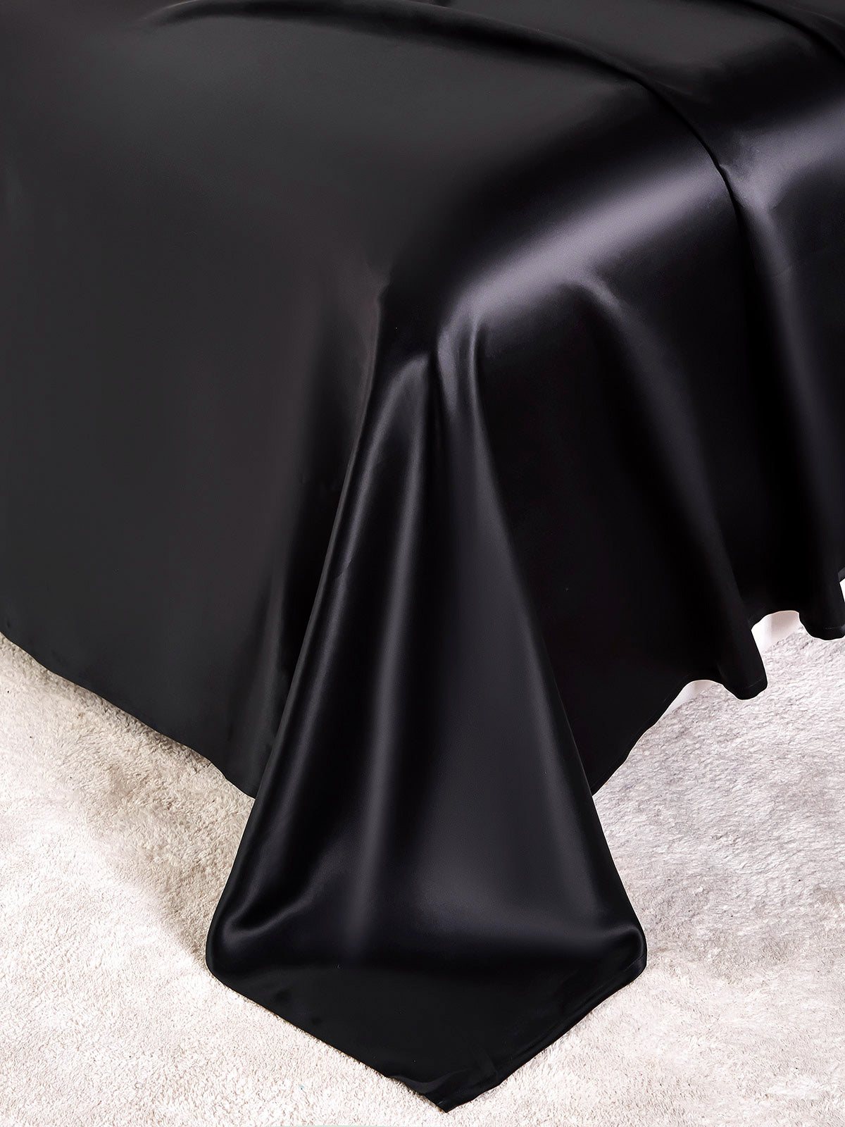 [Zwart] SilkSilky-NL 25Momme Bedding Set 007