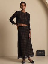 [Zwart] SilkSilky-NL Skirt 006