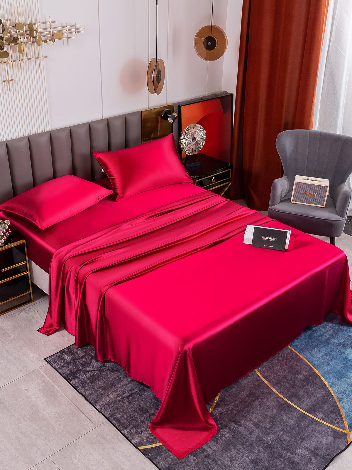 [Wijn] SilkSilky-NL 19Momme Bedding Set 001