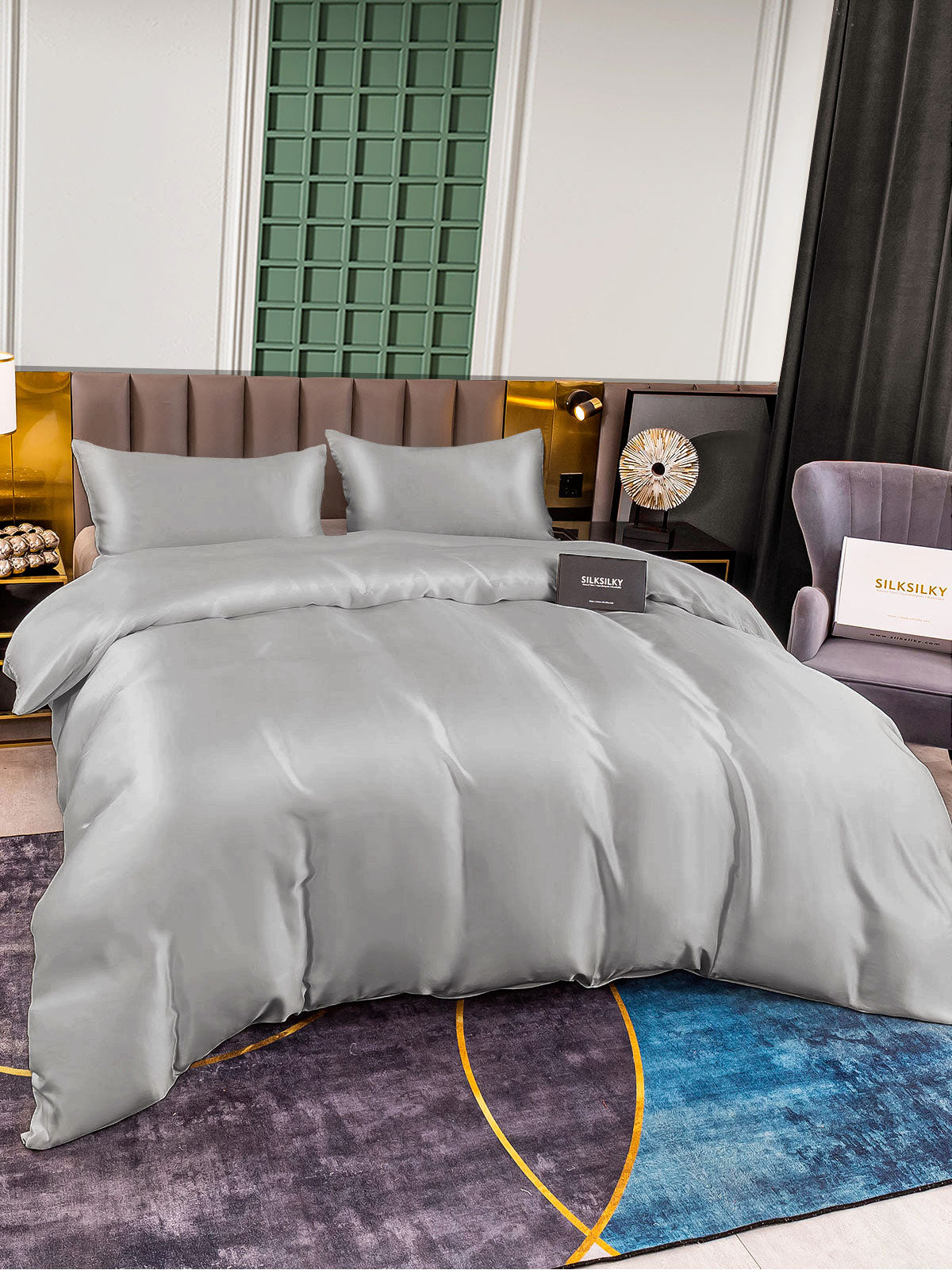 [Zilver] SilkSilky-NL 25Momme Bedding Set 003