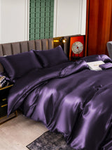 [Donkerpaars] SilkSilky-NL 25Momme Bedding Set 006
