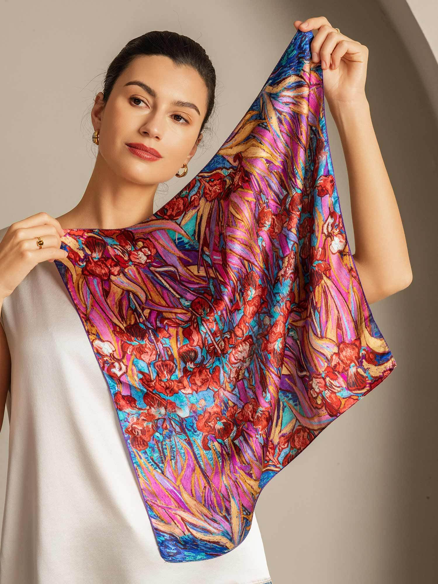 [P095] SilkSilky-NL Zijde Scarf 005