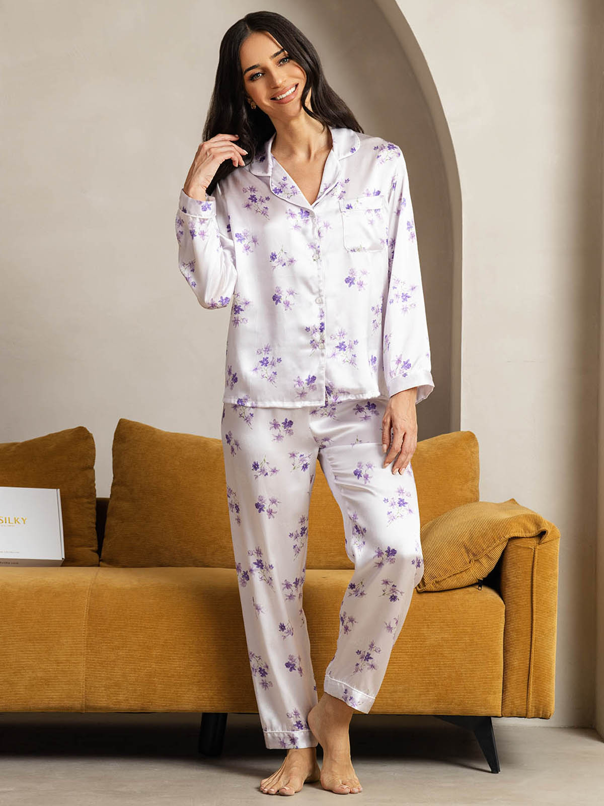 [Seringenbloesem] SilkSilky-NL Womens Pajamas 001