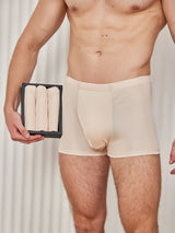 [Beige] SilkSilky-NL Heren Ondergoed 001