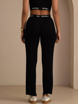 [Zwart] SilkSilky-NL Womens Pants 002