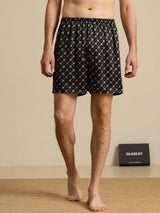 [Zwarte Ketting] SilkSilky-NL Mens Sleep Bottoms 003