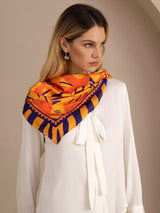 [Oranje Hond] SilkSilky-NL Scarf 003