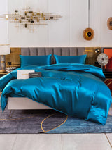 [Koningsblauw] SilkSilky-NL 19Momme Bedding Set 002