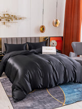 [Zwart] SilkSilky-NL 19Momme Bedding Set 001